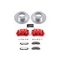 PowerStop Z36 Truck and Tow Brake Upgrade Kits with Calipers for 2012 F-350 SUPER DUTY - KC6545A-36