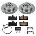 Click here for more information about Brake Rotor and Pad Combo, Autospecialty Stock Replacement, Rear, Solid Surface Rotors, Ceramic Pads, Lexus, Kit