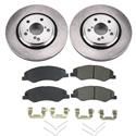 PowerStop Z17 Evolution Plus Stock Replacement Brake Kits for 2018-2025 ODYSSEY - KOE7670