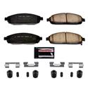 PowerStop Z23 Evolution Sport Brake Pads and Hardware Kits for 2006-2010 COMMANDER, 2005-2010 GRAND CHEROKEE - Z23-1080