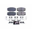 PowerStop Z23 Evolution Sport Brake Pads and Hardware Kits for 2007-2009 AMANTI, 2006-2011 AZERA, 2006-2010 SONATA - Z23-1125