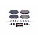 PowerStop Z23 Evolution Sport Brake Pads and Hardware Kits for 2013 IQ, 2012-2019 PRIUS C, 2007-2018 YARIS - Z23-1184