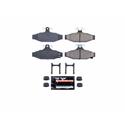 PowerStop Z23 Evolution Sport Brake Pads and Hardware Kits for 1987-1997 CAMARO, FIREBIRD, 1988-1996 CORVETTE - Z23-413