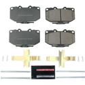 PowerStop Z23 Evolution Sport Brake Pads and Hardware Kits for 1989-1996 300ZX - Z23-647