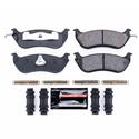 PowerStop Z23 Evolution Sport Brake Pads and Hardware Kits for 1996-2002 CROWN VICTORIA, GRAND MARQUIS, TOWN CAR - Z23-674