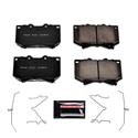 PowerStop Z23 Evolution Sport Brake Pads and Hardware Kits for 2001-2003 SEQUOIA, 2000-2003 TUNDRA - Z23-812