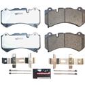 PowerStop Z26 Street Warrior Brake Pads and Hardware Kits for 2023-2025 CORVETTE, 2022 CT4 - Z26-2444