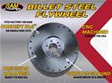 RAM Billet Steel 168-Tooth Flywheel 1550