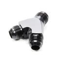 Racing Automotive Group Performance Y-Adapter Fittings 6208BLK