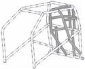 Rhodes Race Cars Funny Car Cage Conversion Kits 13-0910