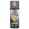 Krylon Rust Tough Rust Preventative Paint 12 Oz. Semi-gloss Gray/Silver RTA9206