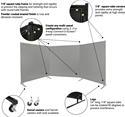 Steiner Industries Protect-O-Screen Classic Welding Screens 522-4X6