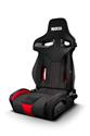 Sparco R333 Street Black Fabric Seat 009011NRRS