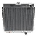 Summit Racing™ Performance Fit Aluminum Radiator for 1963-1970 Ford Mustang, Fairlane, Torino, Falcon, Galaxie, 1967-1968 Mercury Cougar