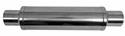 Summit Racing™ Bright Finish SS Tube 409 Stainless Steel 2.5 Inch Muffler SUM-630870