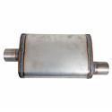 Summit Racing™ 409 Stainless Steel 409 Stainless Steel 2.5 Inch Muffler SUM-632501
