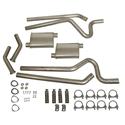 Summit Racing™ Header-Back Dual Exhaust Systems for 1967-1973 COUGAR, 1964-1973 MUSTANG - SUM-680111-SS