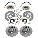 Summit Racing™ Full Wheel Drum-to-Disc Brake Conversion Kits for 1964-1969 FAIRLANE, MUSTANG - SUM-BK1524