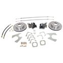 Summit Racing™ Rear Drum-to-Disc Brake Conversion Kits for 1964-1973 MUSTANG, 1974-1978 MUSTANG II - SUM-BK1626