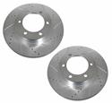 Summit Racing™ Extreme Performance Coated Brake Rotors for 2001-2007 SEQUOIA, 2000-2006 TUNDRA - SUM-BRC-44118PR