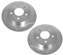 Summit Racing™ Extreme Performance Coated Brake Rotors for 1994-2004 MUSTANG - SUM-BRC-61042PR