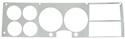 Summit Racing™ Direct-Fit Restoration Instrument Bezels SUM-RP22170