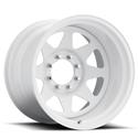 U.S. Wheel 70 Series Bright White 8-Spoke Wheels 15x8
