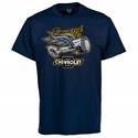 Chevy Powered Piston Garage T-Shirt