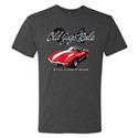 Old Guys Rule Red Corvette T-Shirt