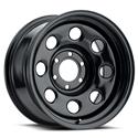 Vision HD 85 Soft 8 Series Black Wheels 15x7