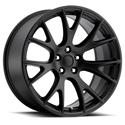Voxx Replica Hellcat Matte Black Wheels 20x9
