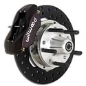 Wilwood Forged Dynalite Front Drag Race Disc Brake Kits for 1974-1978 MUSTANG II, 1971-1978 PINTO - 140-1013-BD