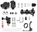 Wilwood Remote Tandem Master Cylinder Kits with GM-Style Angled Reservoirs 261-16962-BK