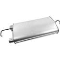 Walker Quiet-Flow SS 409 Stainless Steel 2 Inch Muffler 21641
