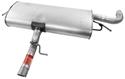 Walker Quiet-Flow SS 409 Stainless Steel 2.25 Inch Muffler 50072