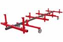 AutoTwirler Body Cart Pro Auto Body Carts AT-BC-PRO-ASSY RED