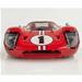 2024 AFX Mega G+ Slot Car – 1/64 HO Scale Ford GT40 Ontario Orange Metallic