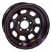 Bart Wheels 5375834-5 - Bart Wheels Economy Modified Standard Weight Black with Purple Stripe Wheels
