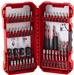 Milwaukee Shockwave 60-Piece Drill & Drive Bit Set - 1/4" Hex Shank, Impact Rated