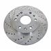 Summit Racing SUM-BR-66057R - Summit Racing™ Extreme Performance Cross-Drilled and Slotted Brake Rotors