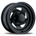U.S. Wheel 204-5734P - U.S. Wheel 204 Series Stealth Blade Black Wheels
