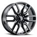 Voxx Wheel NZH 229-6139-31 GB Voxx Replica Denali NZH Gloss Black ...