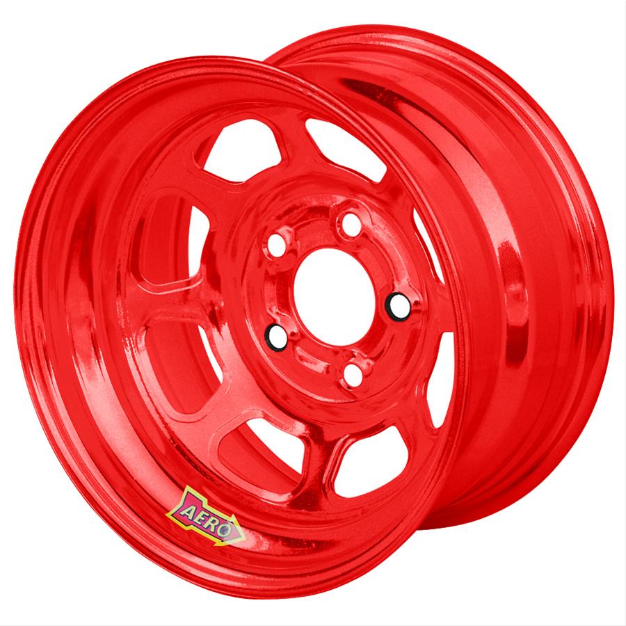 Aero Race Wheels 51-900570RED Aero 51 Series AEROBrite Red Chrome Spun ...