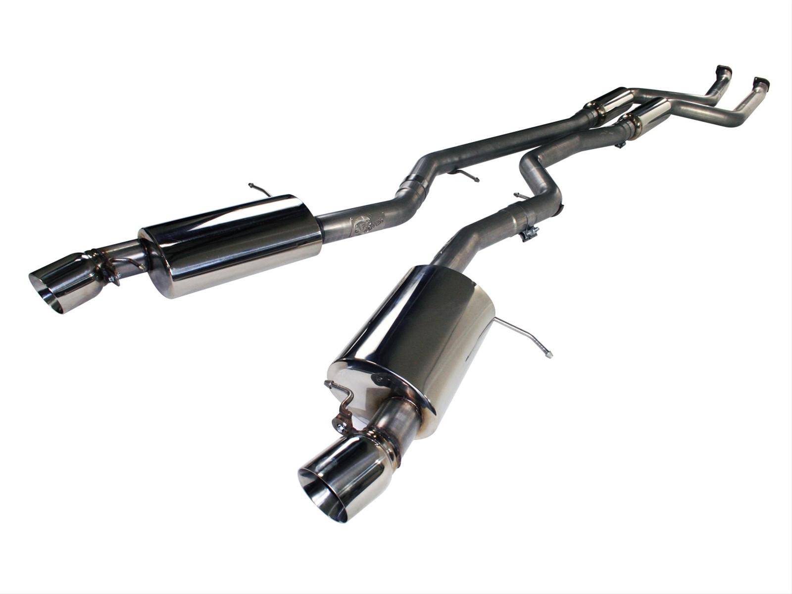 aFe MACH Force XP 11-12 BMW 335i L6-3.0L N55 E90/92 304SS 2.75in. Cat-Back Exhaust System