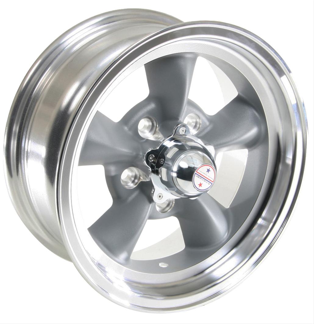 American Racing VN105D Torq-Thrust D Gray Wheels VN1054665 - Free ...