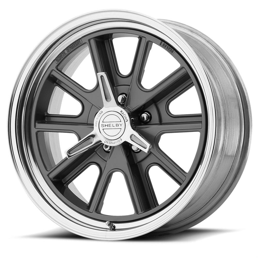 American Racing VN427 Shelby Cobra Gray Painted Wheels | Summit Racing