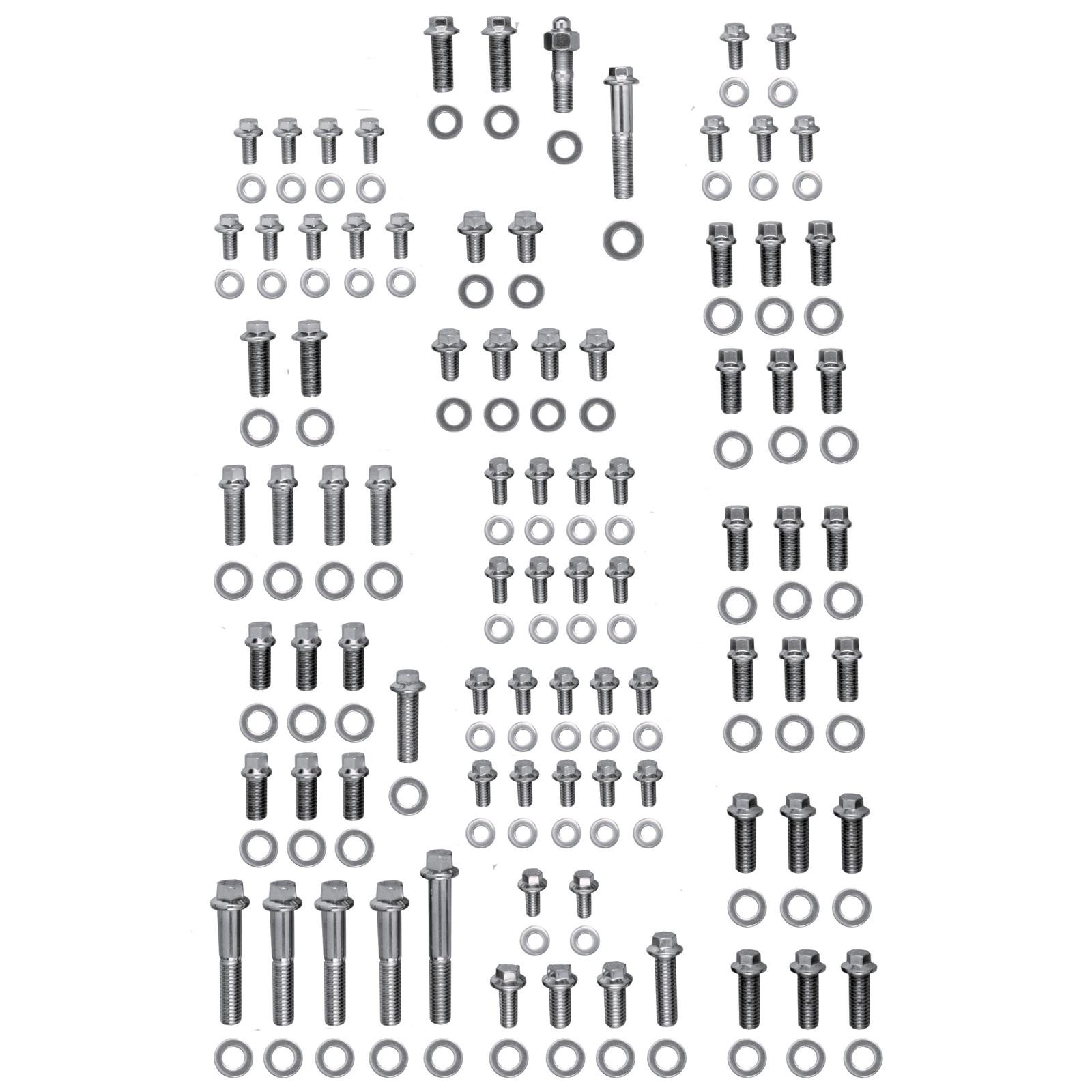 Black Oxide Chevrolet S 12-Point ARP 534-9701 Engine and Accessory Fasteners