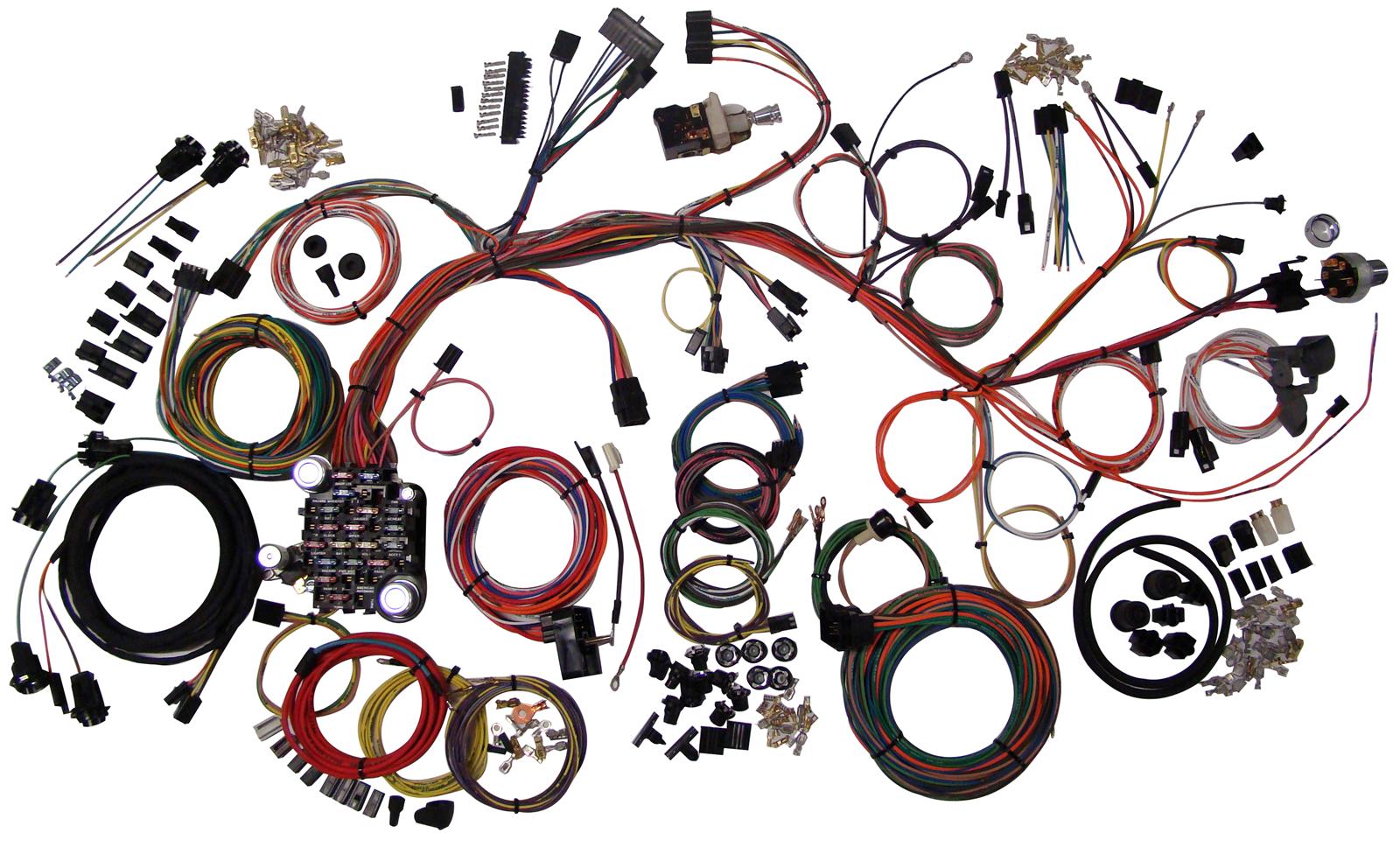 BEL AIR American Autowire Classic Update Series Wiring Harness Kits 510063 - Free Shipping on Orders Over $49 at Summit Racing