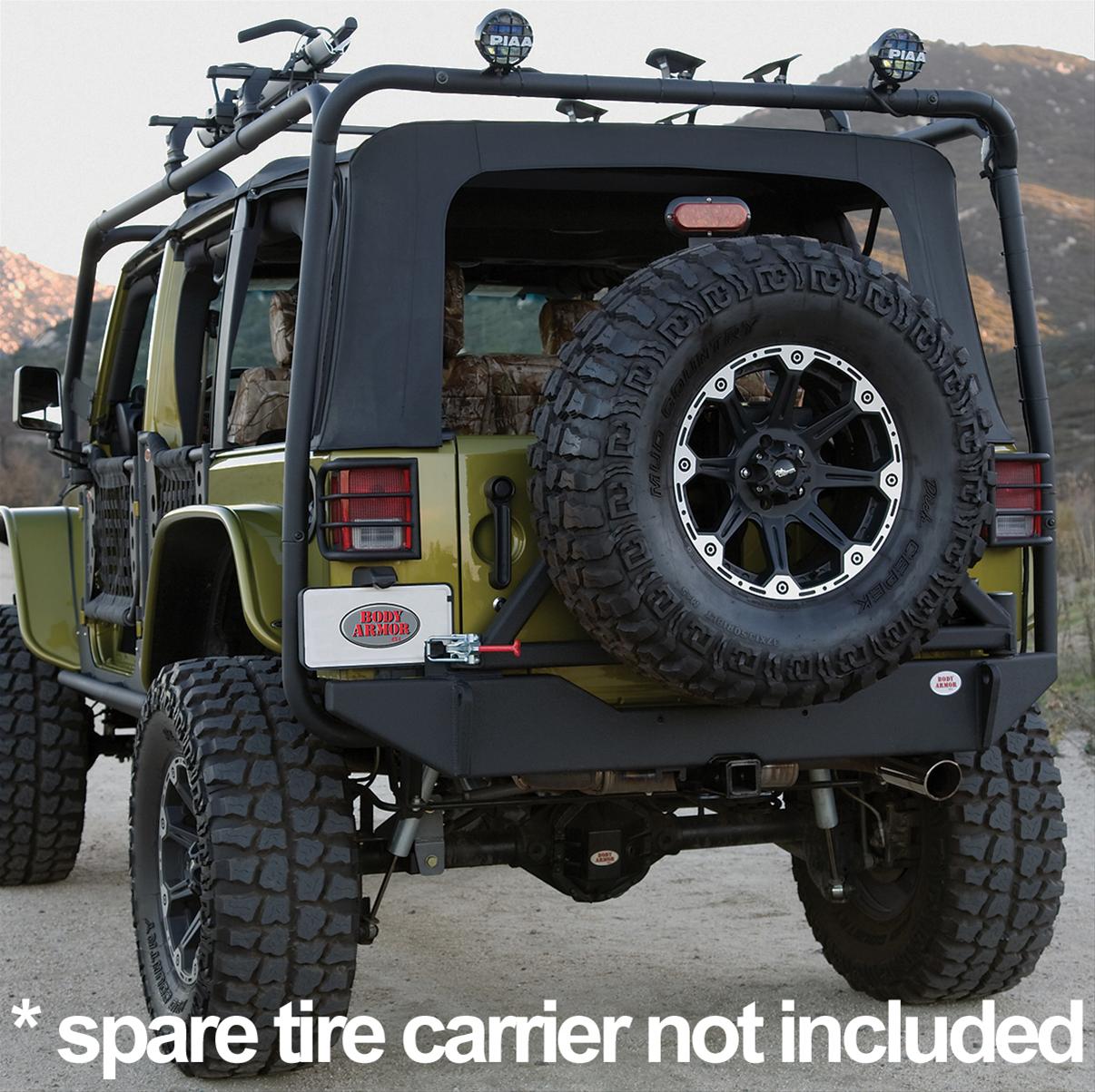Body Armor 4x4 Rear Bumpers JK-2394 - Free Shipping on Orders Over $99 at Summit Racing