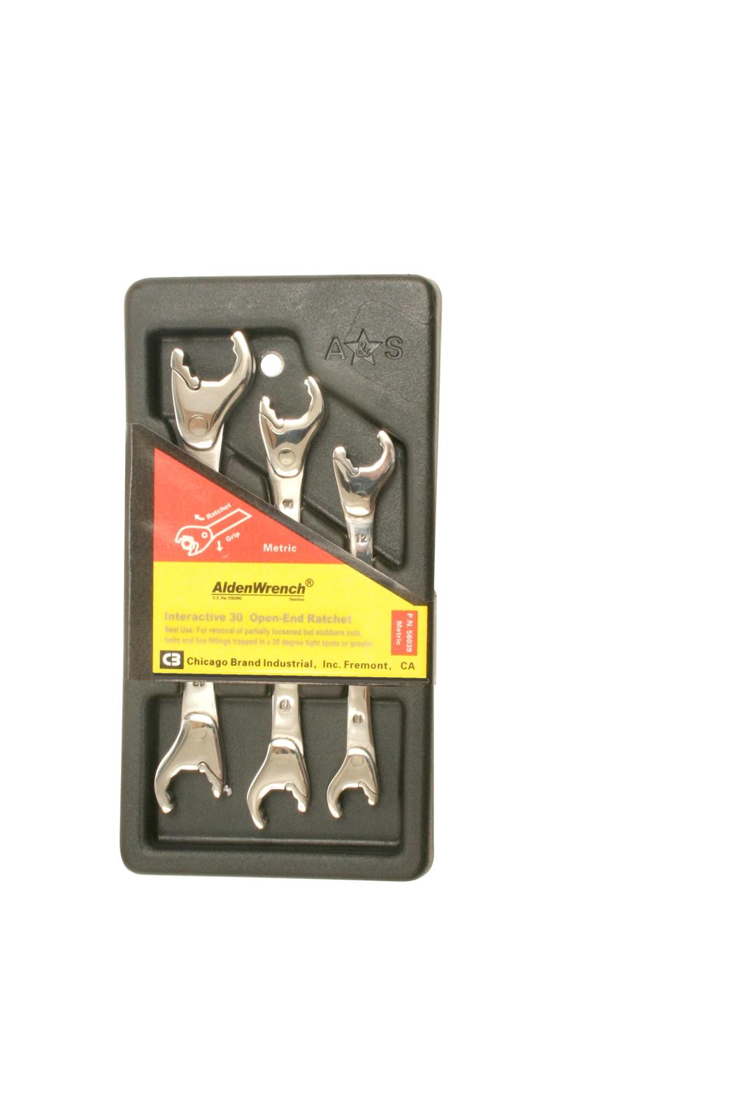 Chicago Brand 56038 Chicago Brand OpenEnd Ratchet Combination Wrenches Summit Racing